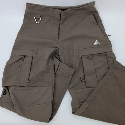 Nike ACG Smith Summit Wome's Cargo Utility Cordura Pants Sz M Khaki Tan CV0617 - Image 1 of 4