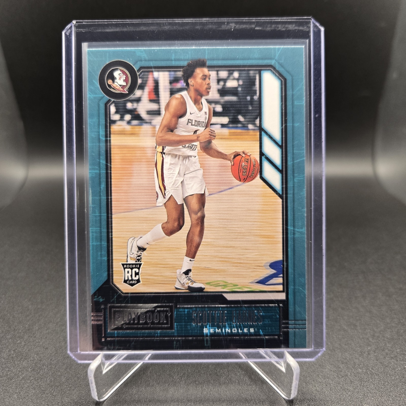 SCOTTIE BARNES ROOKIE RC 2021 Chronicles Playbook Draft Picks #324 Raptors