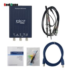 PicoScope 2204A 5-in-1 Portable Oscilloscope 10MHz 100MS/s 2-CH Oscilloscope gh2