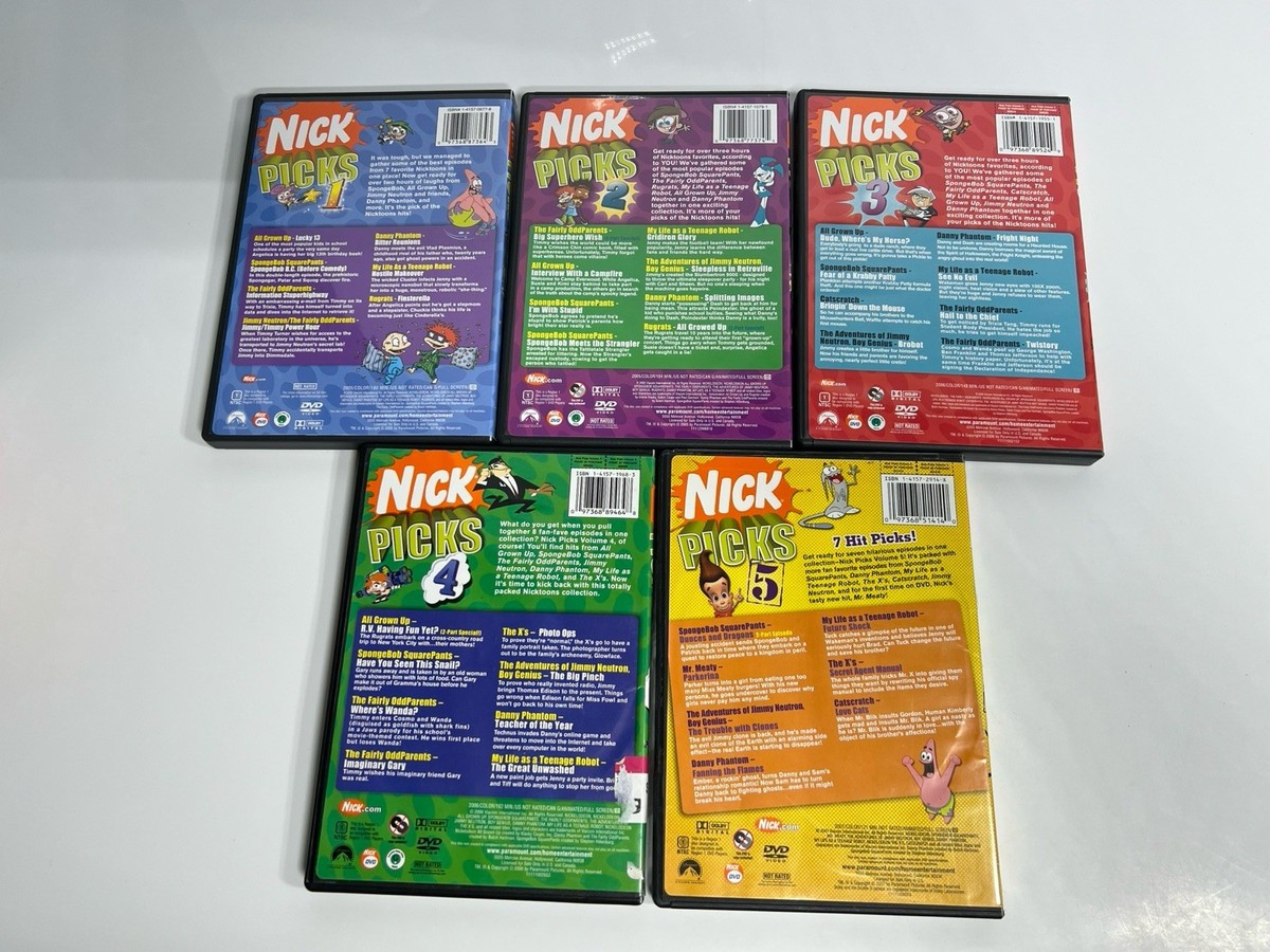 Nick Picks Box Set 2006 Volume 1-3 DVD 1 2 3 Hit Picks Collector