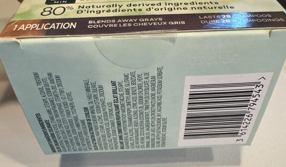 Clairol Natural Instincts Color de Cabello Semipermanente #9 RUBIO CLARO 28 CHAMPÚS Foto 3 de 4