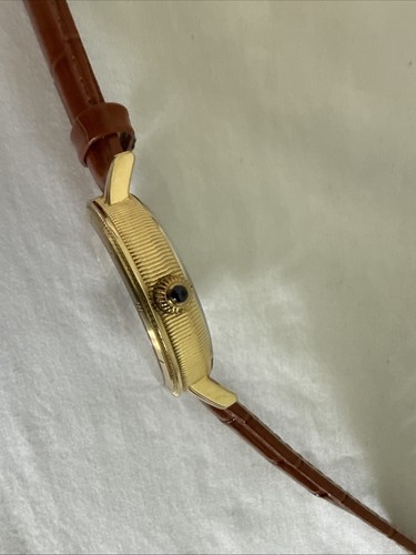 Morgan Silver Dollar Coin Mens Stauer Watch 900 Silver 18294 Swiss SEE VIDEO - Picture 10 of 17