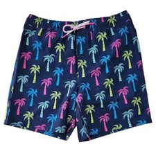 Member's Mark Boys Resort Built-In Liner Swim Trunk Navy, XS 4/5 