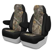 Saddleman 328410-31 Realtree Camo 1st Row XTRA w Black Custom Seat Covers