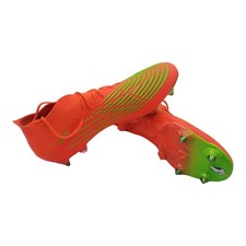 adidas Predator Edge.1 SG Soccer Cleats GW1016 Orange Green Mens Size 12.5 EUC