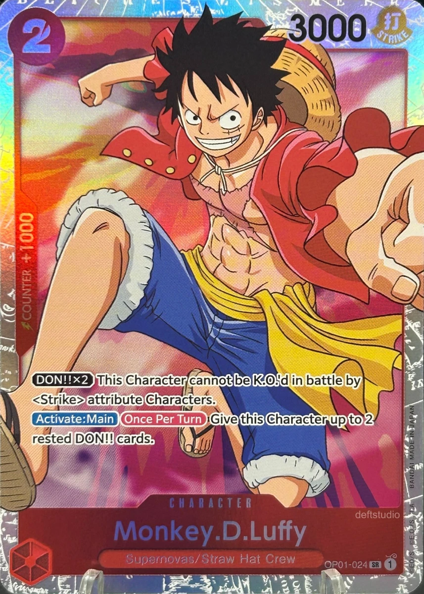 Monkey.D.Luffy OP01-024 Romance Dawn for sale | eBay