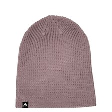 Burton Recycled DND Beanie Hat Women's Purple Knit Ribbed Slouchy One Size