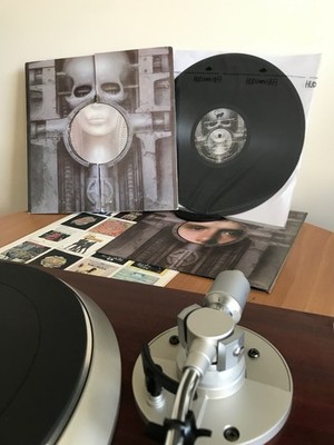 Emerson Lake & Palmer, Brain Salad Surgery LP 1973 Manticor MC66669 Orig Gatefld