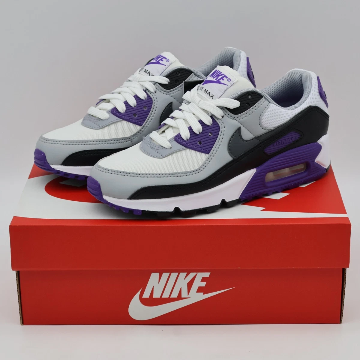 Nike Air Max 90 White Black W for sale - eBay