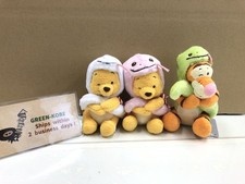 Disney Store Japan Plush Pooh ETO POOH 2025 3SET NEW YEAR tiger pink white