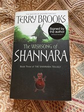 Wishsong of Shannara SIGNED by Terry Brooks 2006 UK Orbit Edition Unread PB