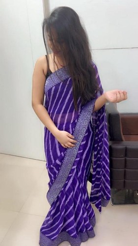 Bollywood Georgette Sarees For Women and Girls | Indian Bollywood Saree - Picture 9 of 9