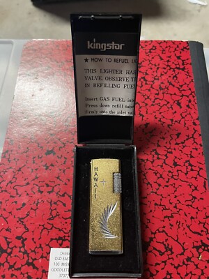 Beautiful Vintage Kingstar Lighter “Hawaii” | eBay