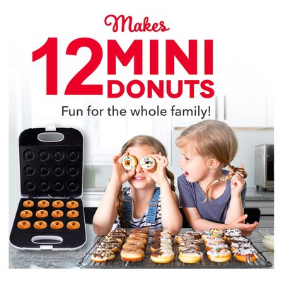 Mini Donut Maker Doughnuts Maker Machine With Non Stick Surface For Breakfas Hot