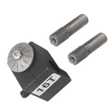CJ0618 Metric Thread Dial Indicator Metal Thread Cutting Dial Black
