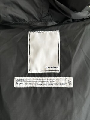 Liberaiders / Japanese Designer Black Shell Jacket Large | eBay