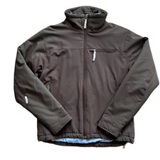 Cloudveil Womens Jacket Brown Medium Winter Snow Ski High Neck Coat