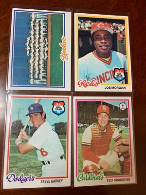 1978 Topps Baseball Singles - Complete Your Set - Pick A  Card (267 - 394)