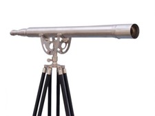 Floor Standing Brushed Nickel Anchormaster Telescope 65"