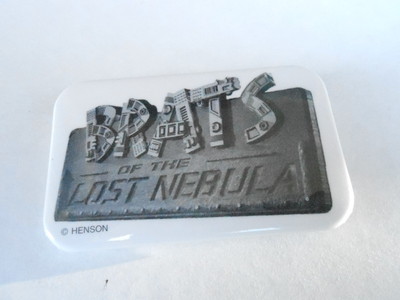 VINTAGE PINBACK BUTTON #81- 091 - MOVIE - BRATS OF THE LOST NEBULA