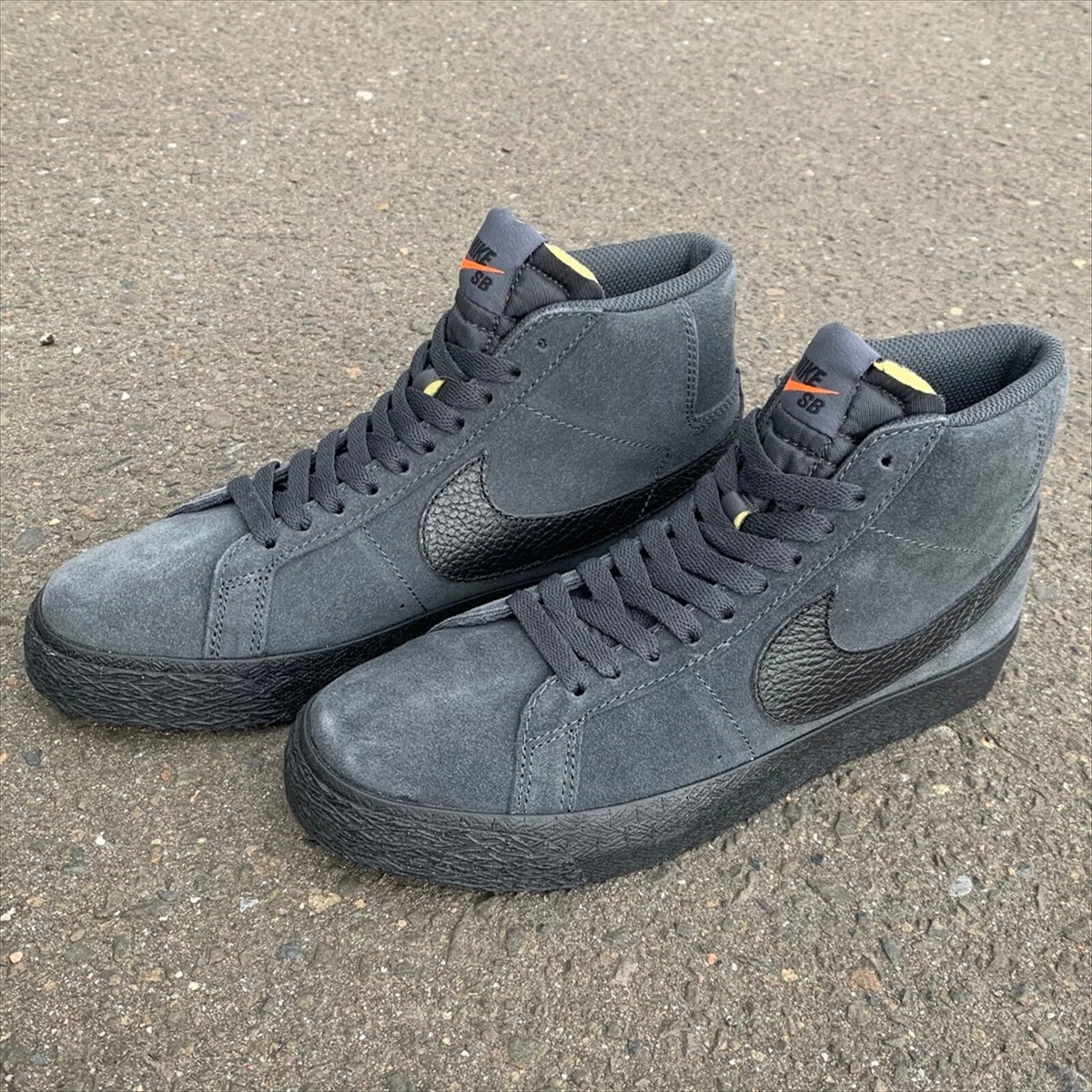 nike sb orange label zoom blazer mid iso