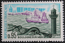 Timbre - FRANCE - Boulogne-Sur-Mer - 1966 - Neuf ** - YT1503