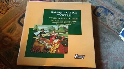 Konrad Ragossing,''Baroque Guitar Concerti'' vinyl LP-TV 34547S