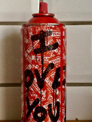 Mr.Brainwash Spray Can ed.700 エディション サイン MR. BRAINWASH 'Splash Spray Can' (2023) Hand-Painted Spray