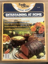 Family Circle magazine ￼ntertainng at home volume six number 10 1978