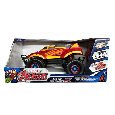 Marvel RC Iron Thruster Funkferngesteuertes Auto Turbo Boost Jada Dickie Toys