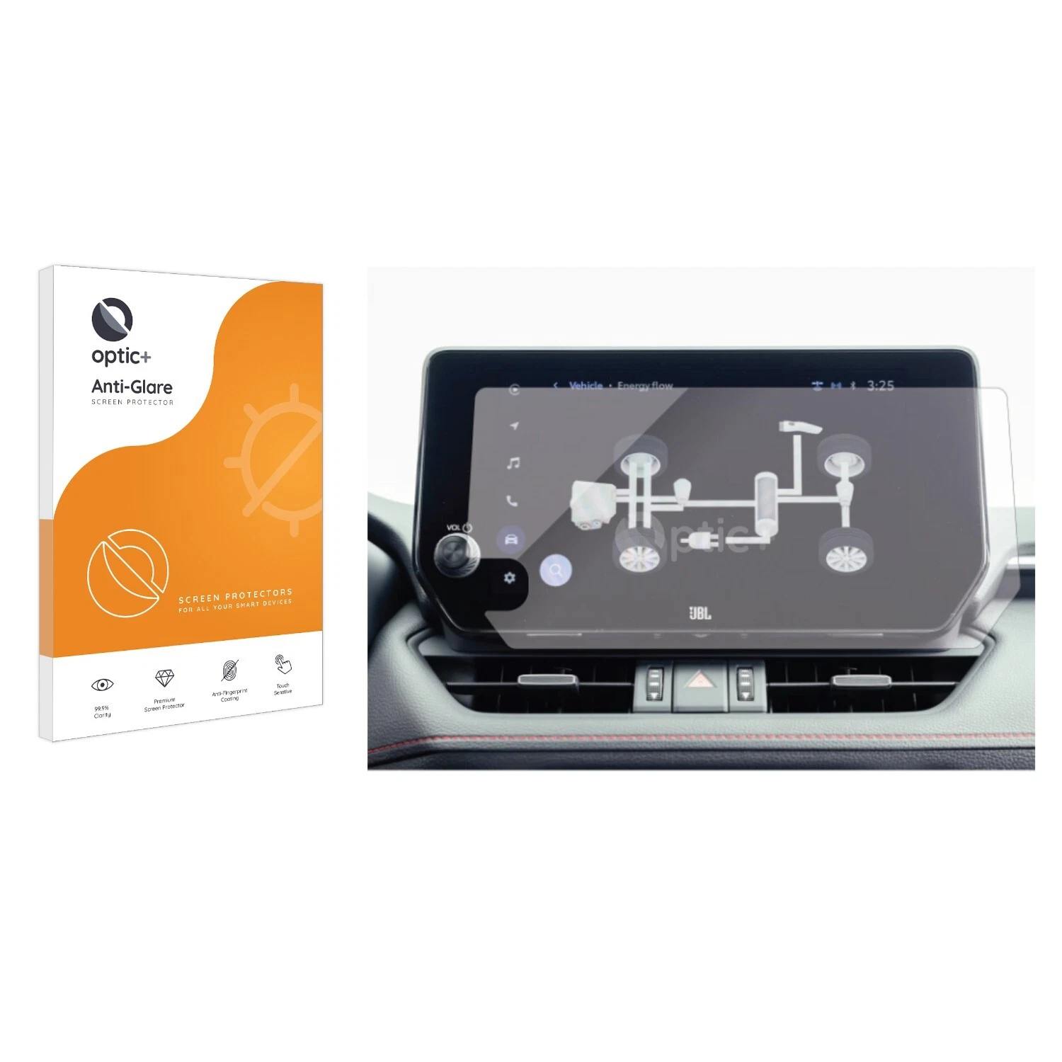 Optic+ Anti-Glare Screen Protector for Toyota RAV4 2023 10.5" Infotainment Syste