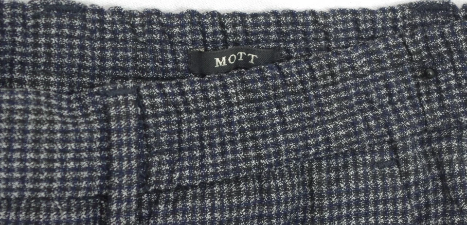 SCOTCH & SODA Pantalon Chino MOTT homme Classic carreaux gris foncé Slim Fit - Photo 3/4