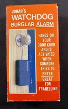 Jobar's Watchdog Burglar Alarm Hang On Door Home Dorm Travel Hotel Room