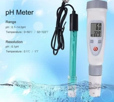PH Meter Fish Aquarium Test Pen High Precision Acidity Detector Monitor PH-20W