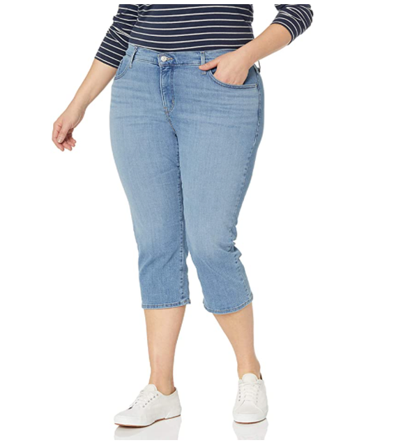 levi's 311 shaping capri jeans