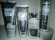 Bath and Body Works Platinum 5 Piece Set