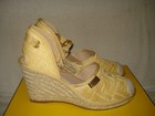 100% AUTHENTIC NEW WOMEN FENDI FF ROAM AKLE STRAP WEDGE SANDALS EU 9/ US 8.5 — photo 6