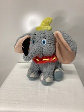 Disney Parks Exclusive Dumbo 9" Plush Circus Outfit With Black Crow Feather
