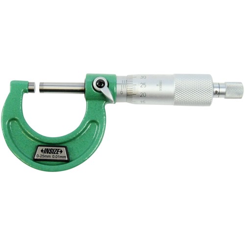 Insize Metric Outside Micrometer Set 0-100mm Range Series 3203-1004A - Picture 4 of 10