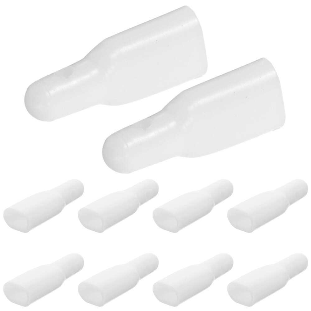 10pcs Umbrella Tail Beads Plastic Umbrella Bone Covers Straight