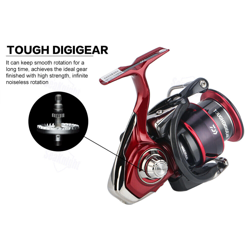 Original 2021 Daiwa Fuego Cs Lt Fishing Spinning Reels 1000-6000 6+1bb Gear  Ratio 5.3:1/6.2:1 Max Drag 5kg/10kg Saltwater Wheels - Fishing Reels -  AliExpress