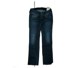 Pepe Jeans Perival Wmn Hose stretch straight leg low Waist W29 L32 darkblue NEU