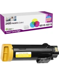 Limeink 1 Pack 6510/6515 Yellow Toner Cartridge Xerox Phaser WorkCentre 