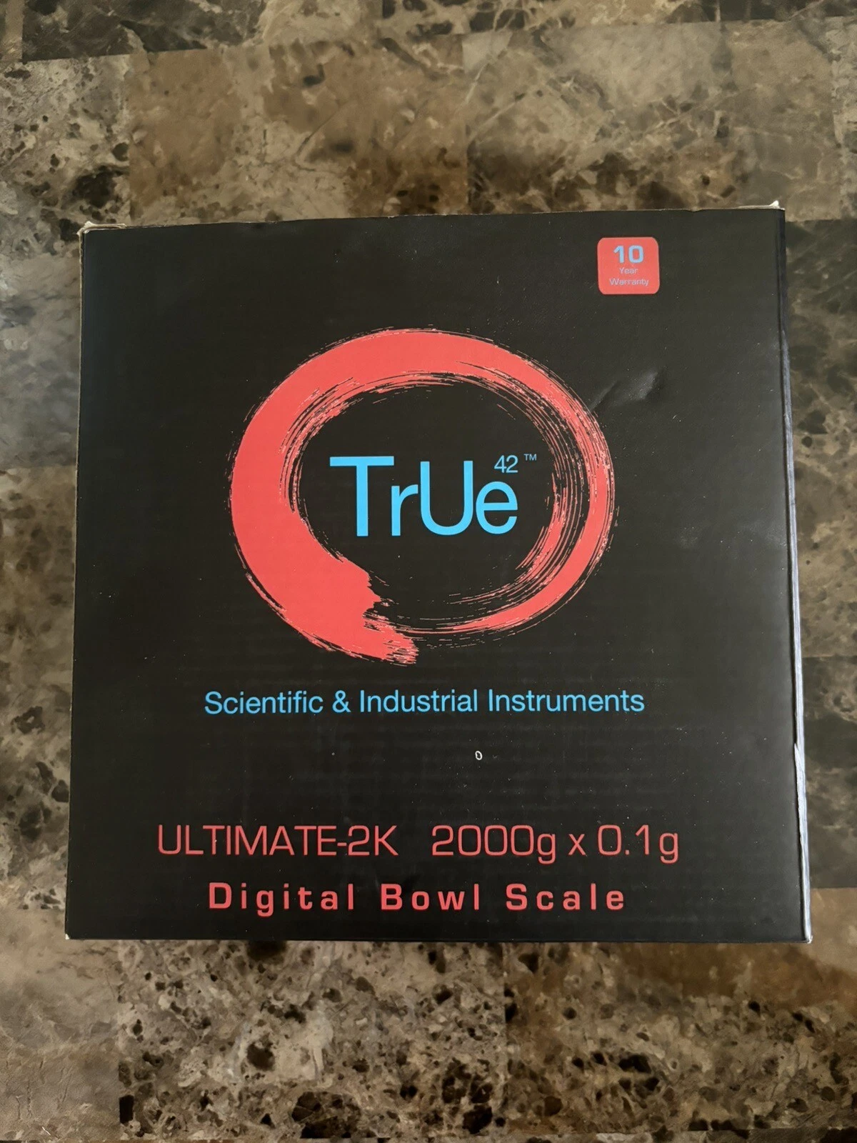 True 42 Digital Bowl Scale 2000g Capacity Ultimate 2k Dishwasher Safe New