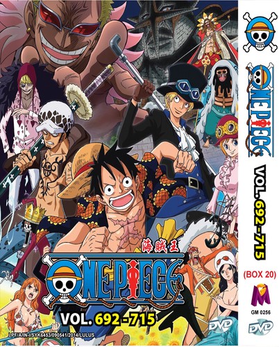 One Piece Anime Collection Box Episode 692 715 Dvd Box Box Ebay