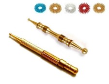 Acupressure Probe Compact Center Roller Metal Diagnostic Jimmys with 5Pcs Sujok
