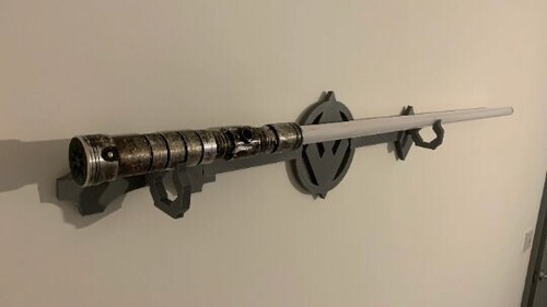 Star Wars Lightsaber Display Stand / Wall Mount / Lightsaber Holder #12 - Picture 3 of 9