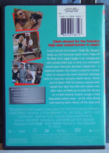Captain Ron DVD: Widescreen Region 1 Martin Short Kurt Russell Mary Kay Place - Picture 2 of 3