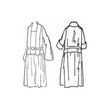 Early 1920s Long Waisted Dress Sewing Pattern Bust 36 Past Patterns 1908