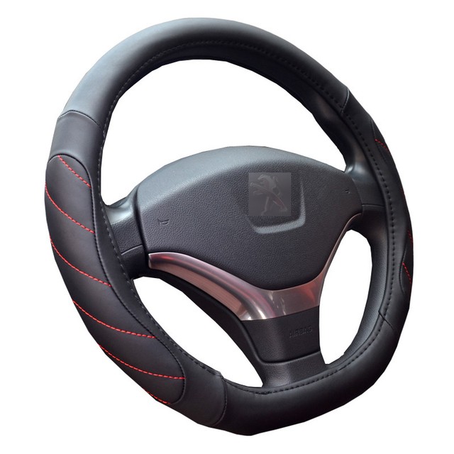 Car Steering Wheel Cover D Shape For Audi TT S3 S5 SQ5 TTS R8 VW jetta